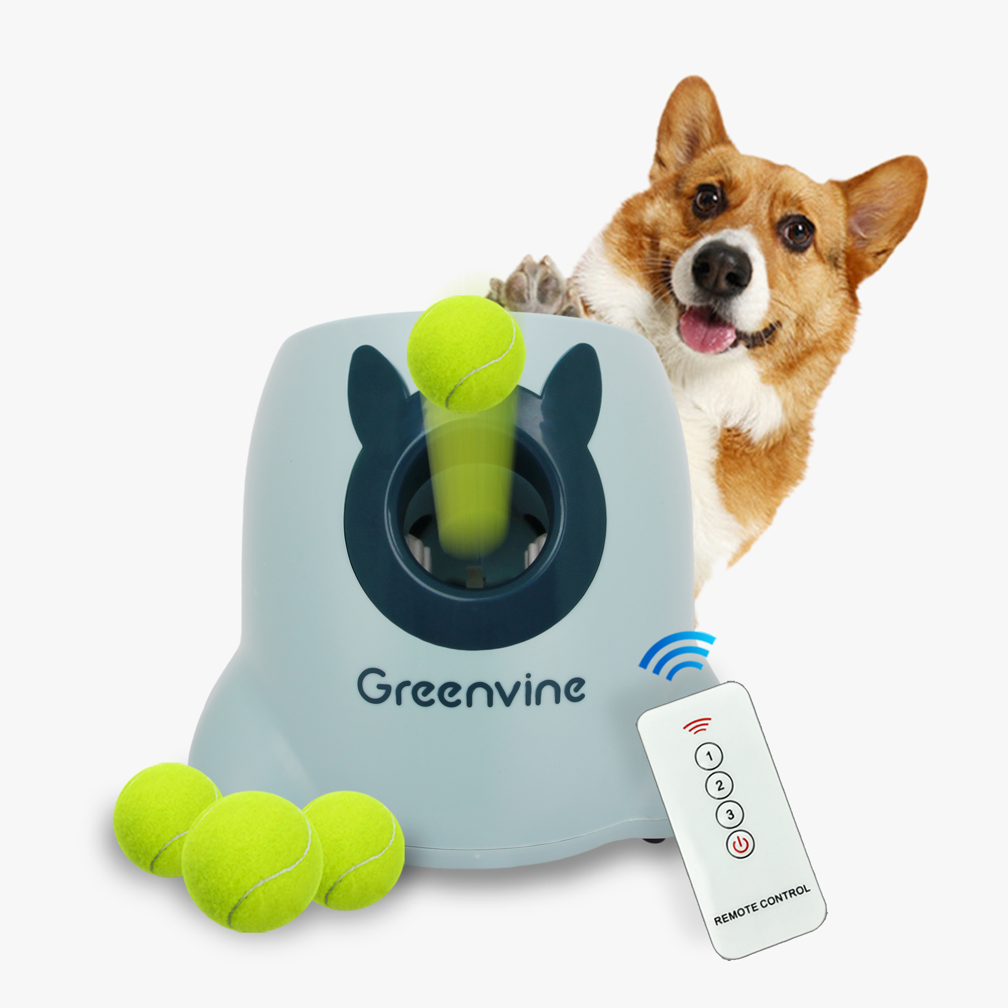 Greenvine Automatic Ball Launcher Dog