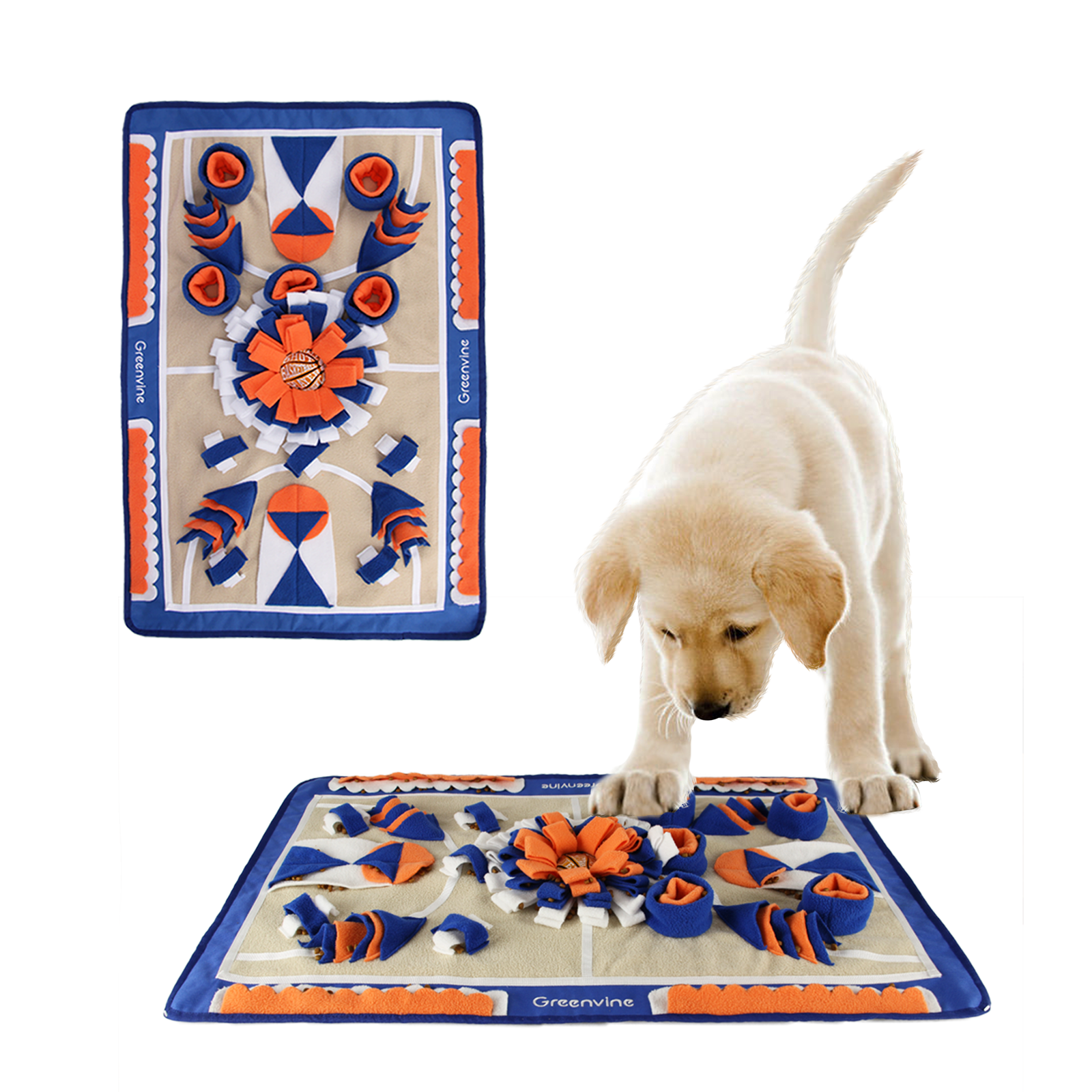 Fovien Dog Mat, Interactive Dog Toys Feed Game Brain Stimulating